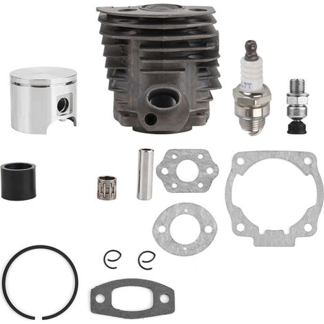 Eosnow Cilindro pistone 46mm con kit guarnizioni, per Husqvarna 50,51,55 Rancher Nikasil Engine