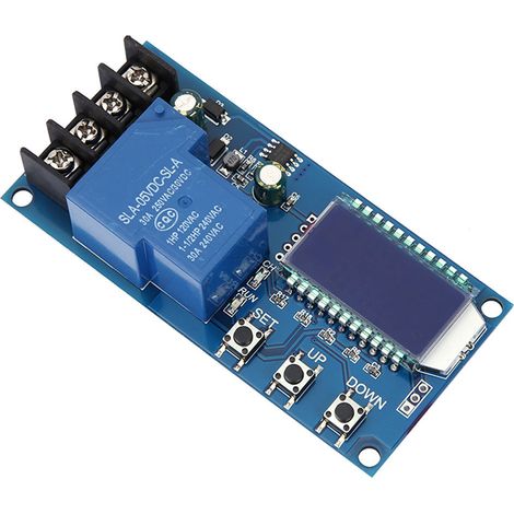 Carte de protection du module de commande de charge de batterie XY-L30A 6-60 V avec écran LCD (1/5)