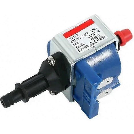 Pompe à eau électromagnétique silencieuse de 16 W, compatible avec le modèle 5454JYPC, niveau sonore 36 dB, débit 50 cc/min, pression 3 bars, compatible avec les balais vapeur et les fers à repasser v (1/5)