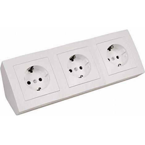 MC POWER 1534269 - Blocco di prese da incasso (1/5)