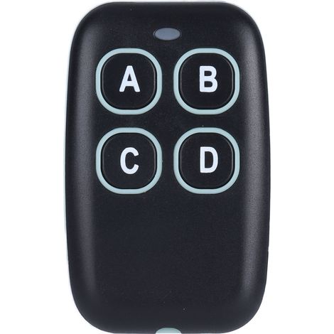 Télécommande Universelle 4 Boutons 433MHz AKK200803 pour Porte de Garage et Voiture (1/5)