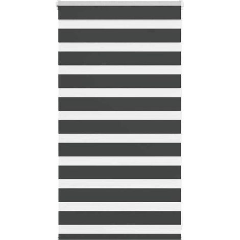 4014207 Store zèbre noir 90x100 cm largeur du tissu 85,9 cm polyester (1/5)