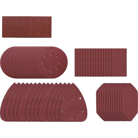 WORX WA2028 - Set di fogli abrasivi misti per levigatrice multifunzione WX820 (1/2)