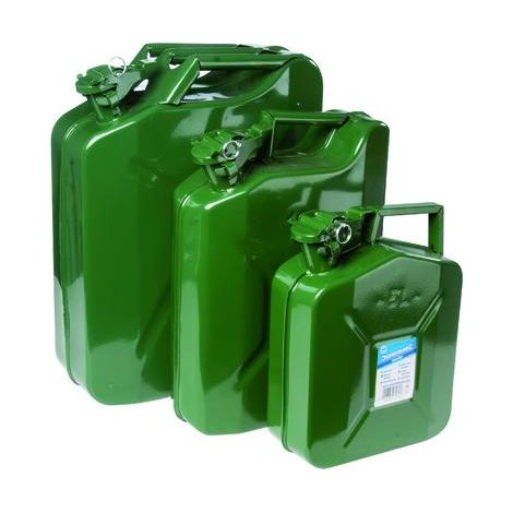 Tanica carburantein metallo da 5 10L Silverline Prezzo-10 L (1/4)