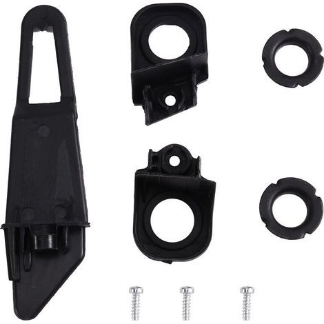 Kit de Réparation de Phares de Voiture pour 2011-2014 7P0998226, Support en Plastique Noir, Pied de Lampe, Griffe Droite. (1/2)