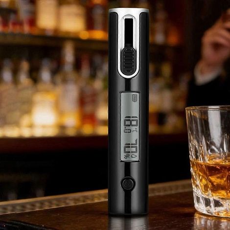Hygromètre numérique pour cigares à double mode avec sonde, testeur d'humidité et de température de haute précision pour étui à cigares B (1/5)