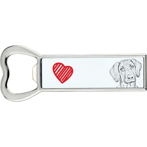 Rhodesian Ridgeback, cane leone africano - apribottiglie con cane, apri frigo personalizzato, regalo unico per uomo di Art-Dog (1/5)