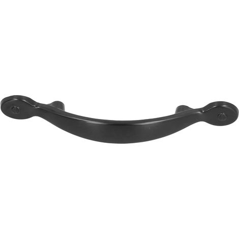 Poignée en alliage de zinc noir, quincaillerie américaine pour meubles, poignée de tiroir, poignée de porte de placard, poignée de salle de bain (1/5)
