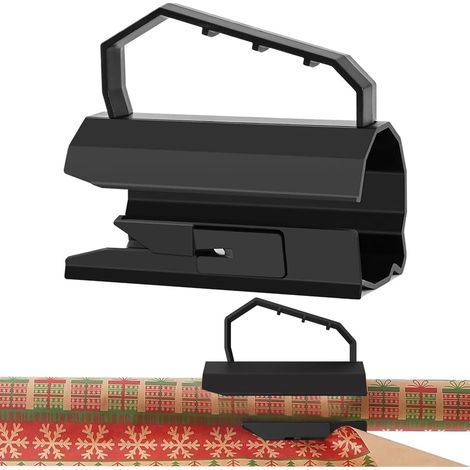 Sollbry Coupe-papier D'emballage, Coupe Papier Cadeau Rouleau Massicot Emballage Cutter Coupe-Papier D'emballage avec Poignée pour L'artisanat, Outil de Coupe D'emballage Cadeau de Noël (1/5)