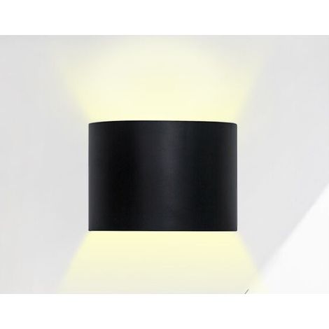 6W Modern LED Wall Light Aluminum Wall Sconce White 13.5CM10CM11.5CM Waterproof Suitable Indoor or Outdoor for Living Room Wall Bedroom Aisle Garden [Energy Class A+] (1/5)