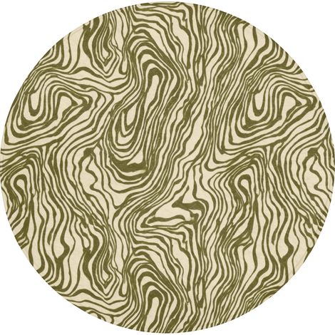 ALFOMBRILLA DE BAÑO Abstracto - Mármol - Verde 70x70 cm