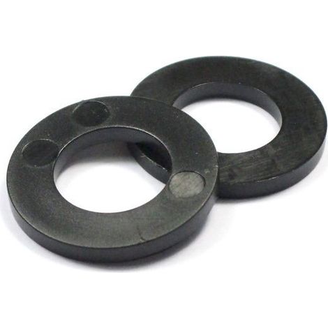 - Pour vis M6 : Rondelle plastique standard pour vis diam. M6 - NOIR - - Pour vis M6 : Rondelle plastique standard pour vis diam. M6 - NOIR