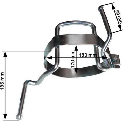 Sangle echappement -1 Piece- Pour Peugeot 206+