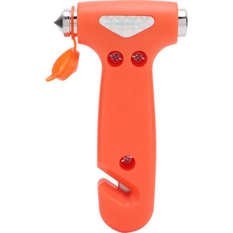 Marteau de sécurité multifonctionnel brise-vitre pour voitures, coupe-ceinture de sécurité pour bus, véhicules de secours et d'intervention d'urgence (1/5)