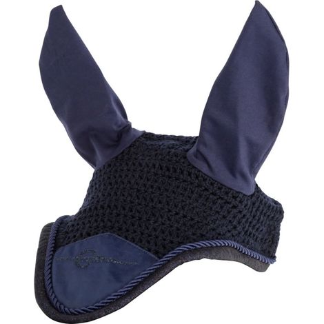 Kerbl Fliegenhaube Empara navy Cob/Full Fliegenhaube (1/2)