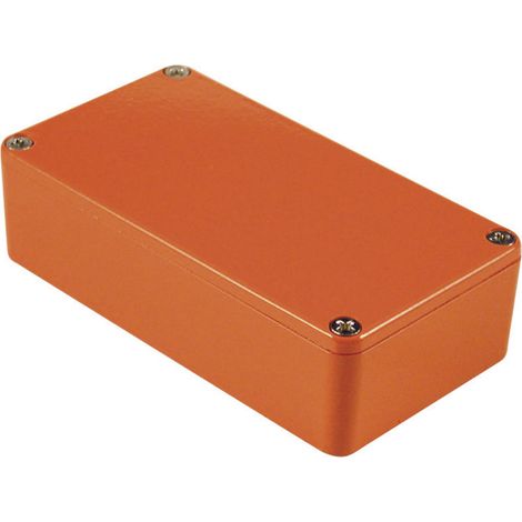 Hammond Electronics  1590BBRD Universal-Gehäuse 118.5 x 93.5 x 34  Aluminium  Rot 1 St.