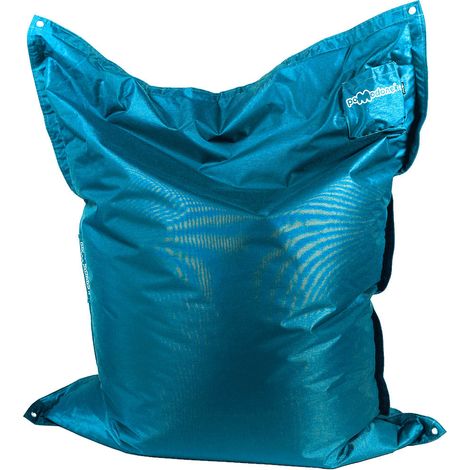 Cuscinone Poltrona Pouf Gigante 175x135 cm in Acrilico Pomodone Royal Blu (1/5)