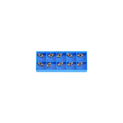 10 pièces CNC Lames De Carbure,outil de tournage de tour,avec boîte,accessoire pour tour à métaux,DCMT070204 US735 DCMT51.51