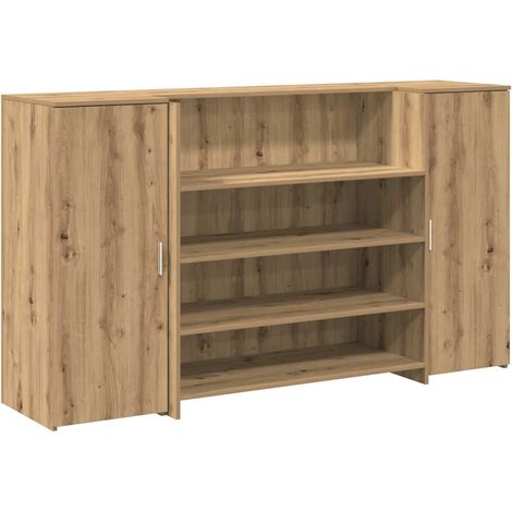 Maison Exclusive - Bureau réception chêne artisanal 180x50x103,5cm bois ingénierie (1/5)