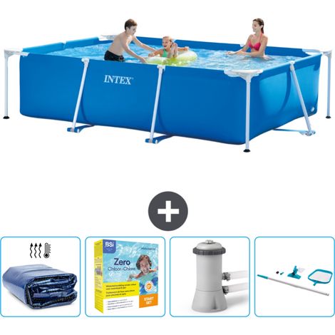 Rechteckiger Frame Pool - 300x200x75 cm - 5-teilig SCB14 (1/5)