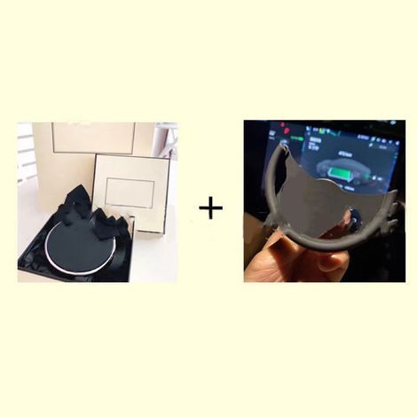 Diffuseur parfum voiture solide rond prise air ventilation désodorisant boîte cadeau arôme poire (1/5)