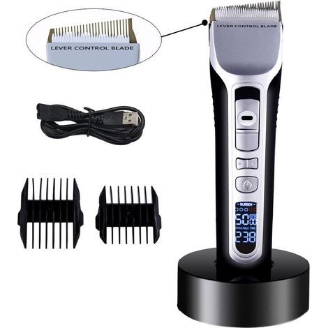 Tondeuses à cheveux professionnelles pour hommes, tondeuses à cheveux électriques sans fil (1/5)