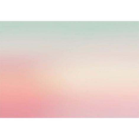 Papier peint mural dégradé pastel fille enfant intissé grand format design intérieur chambre enfant pas cher 150x105 cm (1/5)
