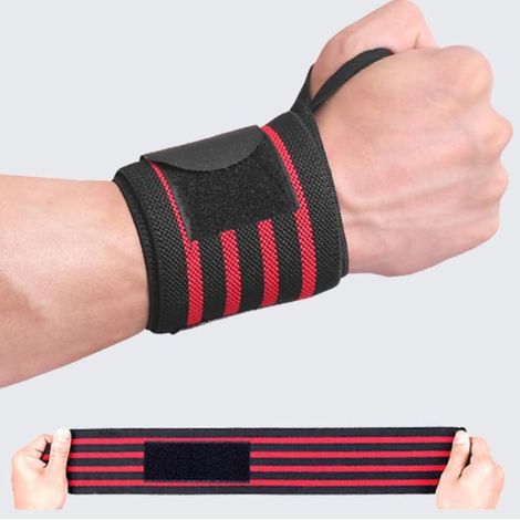 Bande Poignet Musculation (Paire) – Sangles de Soutien Premium pour Poignet pour Powerlifting, Soulevé de Terre,CHEVILLERE (1/5)