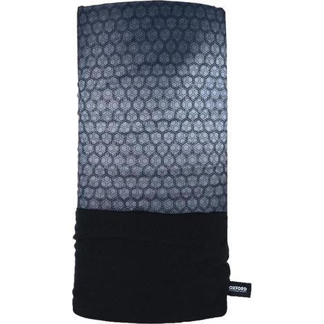 Collo Oxford aderente grigio prismatico, nero/grigio