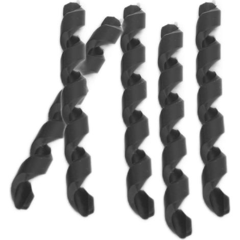 5 Pièces Protège-câble de Vélo Fileté Élastique TPR Caoutchouc Facile à Installer Accessoire Vélo Noir (1/5)