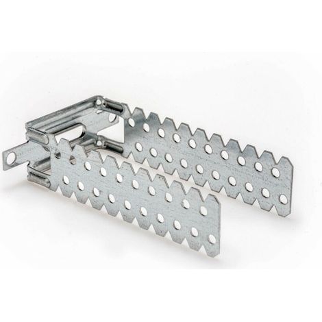 STAFFA UNIVERSALE PER MONTANTI distanziatura parete 3-12 cm / spessore 0,8 mm (1/4)
