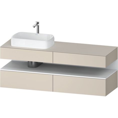 Duravit Collection One Konsolenwaschtischunterbau, 2 Auszüge, 2 (1/2)