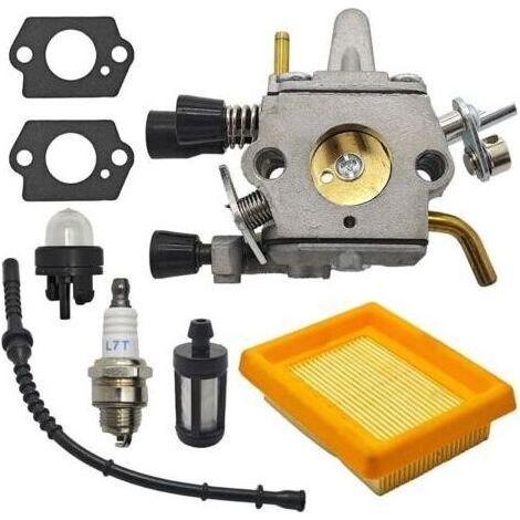 BARKBUSTERS Filtre à air de carburateur adapté aux modèles FS400, FS450, FS480, SP400, C1Q-S34H, Remplacement du carburateur 41281200651 (1/3)