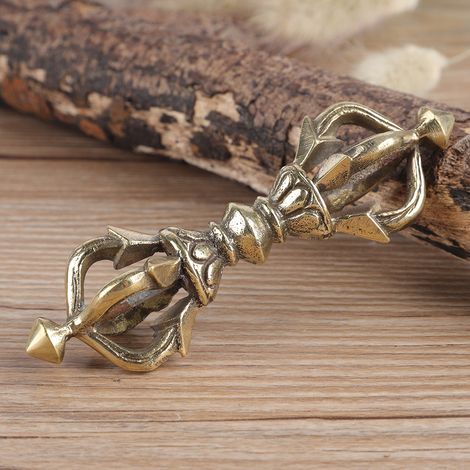 Phurba tibétain bouddhiste magique Vajra rituel, fourniture bouddhiste efficace, amulette exorcisme, outil cérémonie, 1 pièce, artisanat traditionnel.