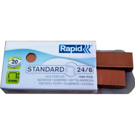 petrus grapas rapid cobreada 22-6-24-6 caja 1000 und para mod246