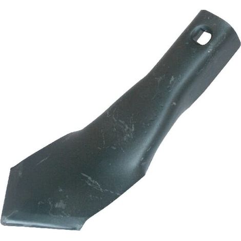 Grubberspitze 265x85x6,5mm gekrümmt 1 Loch passend für Ransomes UNIVERSAL CP137
