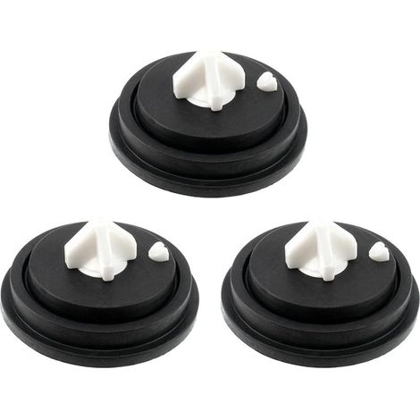 BlingKingdom lot de 3 rondelles dans girouette de coulée de chaudron, diamètre 27 mm, joints membranes flotteurs toilettes (1/5)