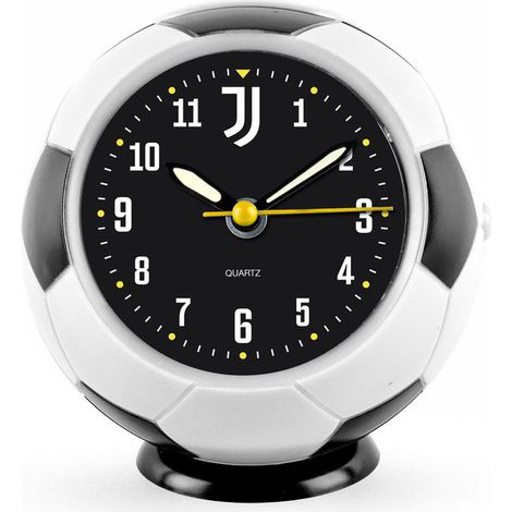 Lowell Sveglia Juventus FC JA7114JU1 Da Tavolo Bianco Nero