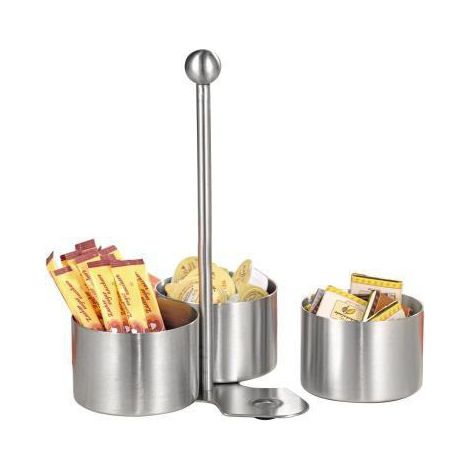 Esmeyer Servierset Boston 400-1790 16x16x24cm 3Schalen/1Halter silber (1/3)