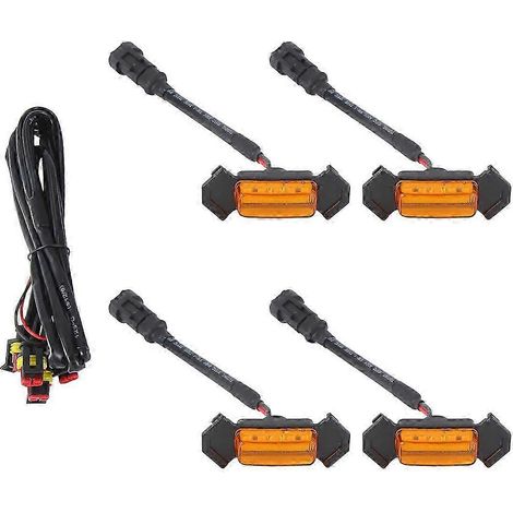 LED-Kühlergrillbeleuchtungsset (4-teilig) für Toyota Tacoma TRD (2016–2020), Edition 0703