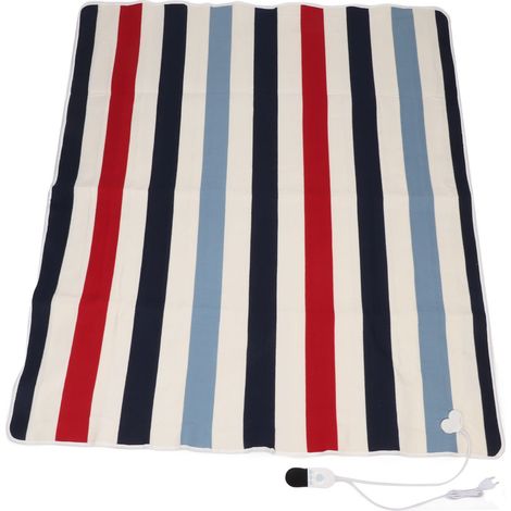Tapis chauffant électrique 180x150cm, réglable séparément, minuterie, étanche, pour deux personnes, 110-240V fiche UE (1/5)