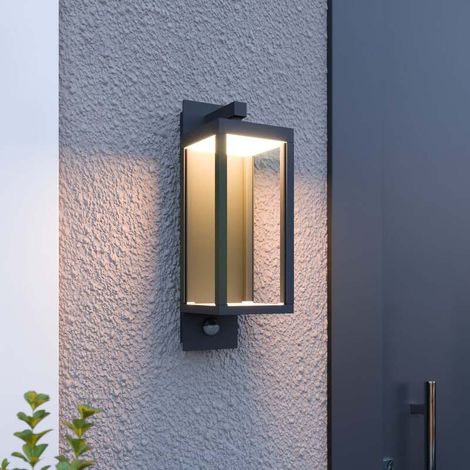 [GEBRAUCHT] B-Ware Lucande Außenwandleuchte Ferdinand LED Gartenleuchte mit Bewegungsmelder (1/2)