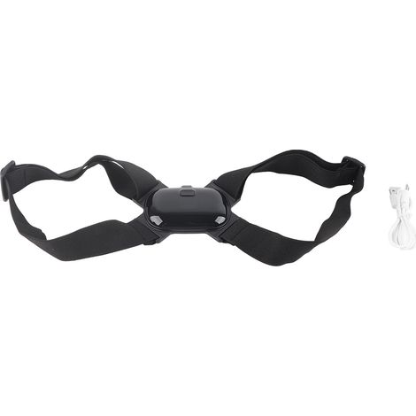 Correcteur de Posture Intelligent avec Alerte Vibrante Auto-Détection pour Enfants et Étudiants - Noir (1/5)