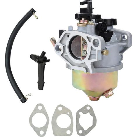 Gx390 Gx340 Carburateur: Carbu, Avec Tuyau, 16100-Zf6-V01, Carburateur De Remplacement Pour Honda Et Clone 11hp Predator 13hp Nettoyeur Haute Pression Mini Motos Souffleuse à Neige (1/5)