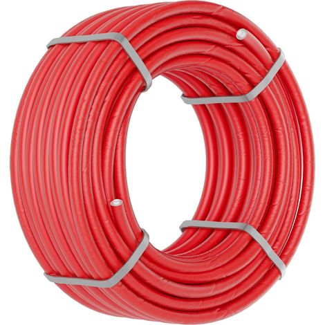 Mexen AL-O Rohr PE-Xb/AL/PE-Xb 16 x 2 mm in roter Isolierung, 100 m - W97105-121601-100