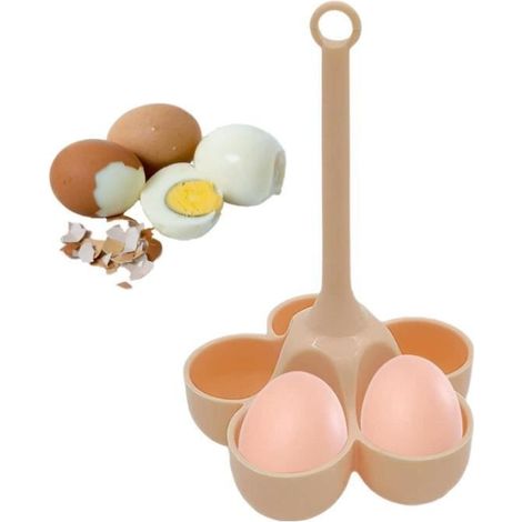 Support pour œufs à la vapeur - Accessoire de cuisson - Pour cuisiner jusqu'à 5 œufs durs (1/4)