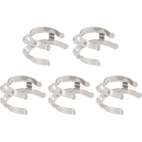 [NIE BENUTZT]Stück Metall-Laborklemmen Nr. 24 für Standard 24/40 Mattglas-Laborzubehör