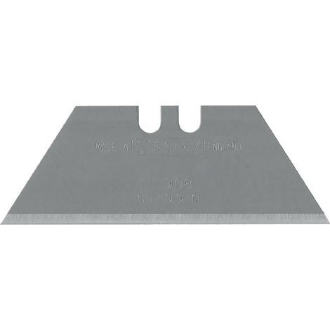 LAMA A TRAPEZIO PER CUTTER mm 50 x 23 - sp. 0,45 mm s/fori - 100 pz  - STANLEY