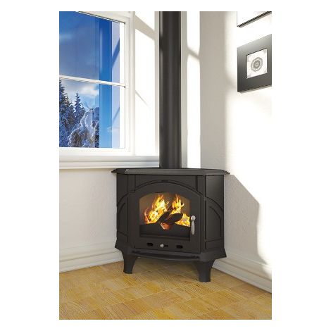 Estufa de leña de hierro fundido MARACAY de 14 kW