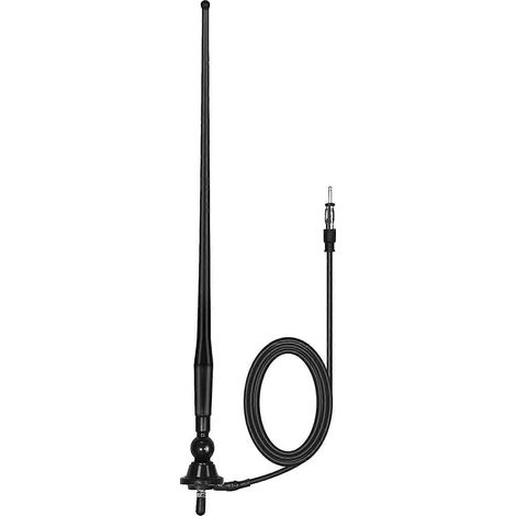 Flexible Gummimast-FM/AM-Autoantenne für ATV, UTV, RZR, SPA, Yacht
